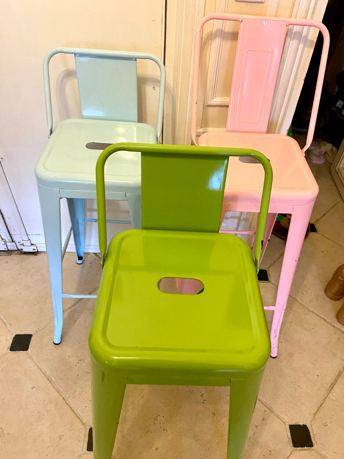 Set of 3 bar stools