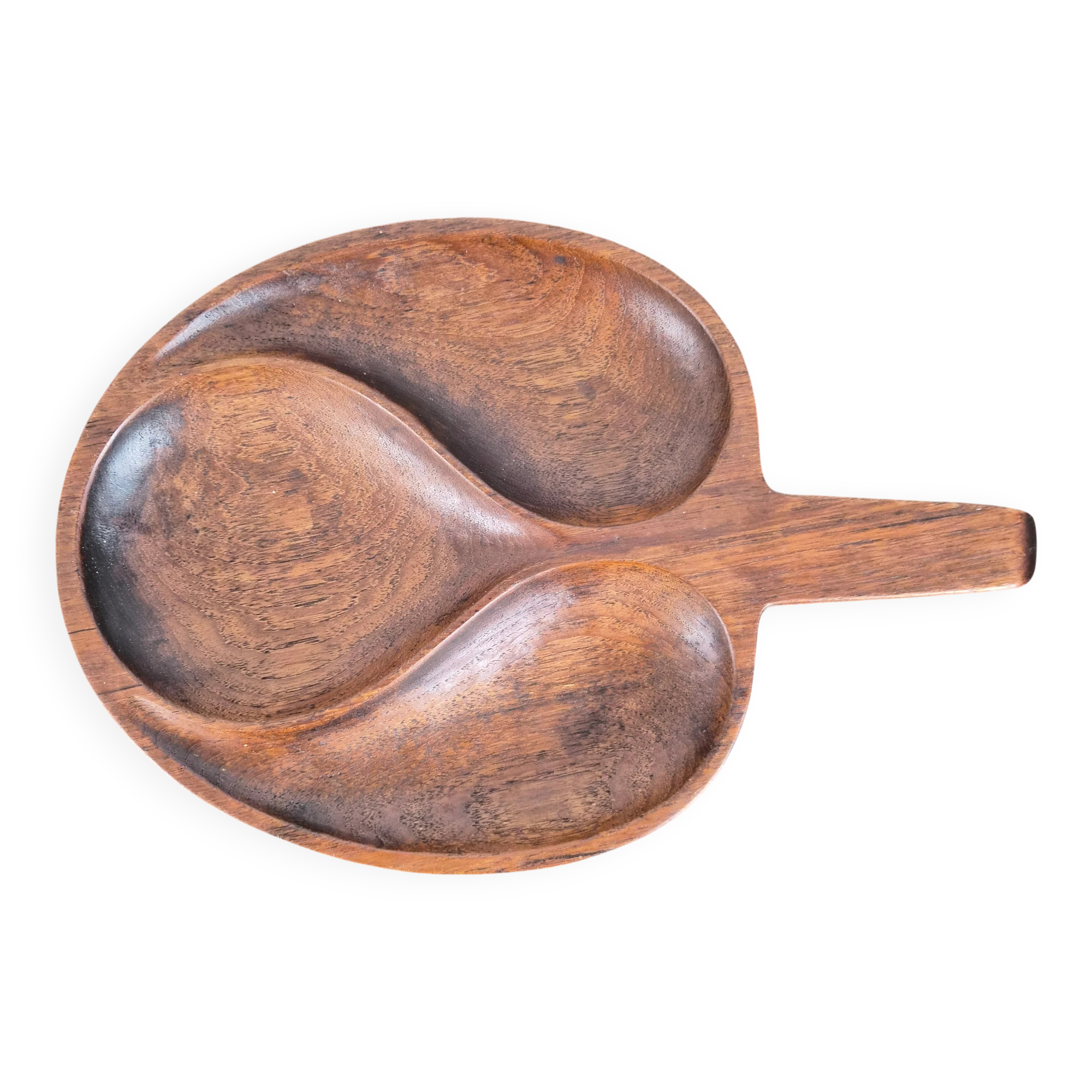 Teak plateau by Laur Jensen, Denmark, 1960