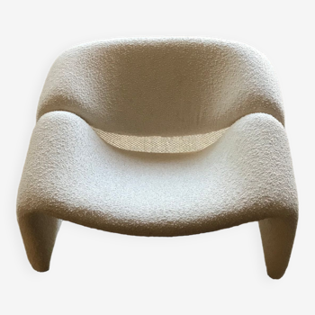 Fauteuil Paulin - Groovy - blanc