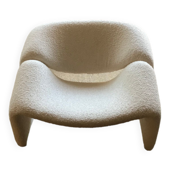 Paulin armchair - Groovy - white