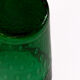 Italian bubbled blown glass vase from Empoli - Mid-20th century