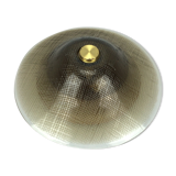 70s XL Peill & Putzler ceiling lamp glass