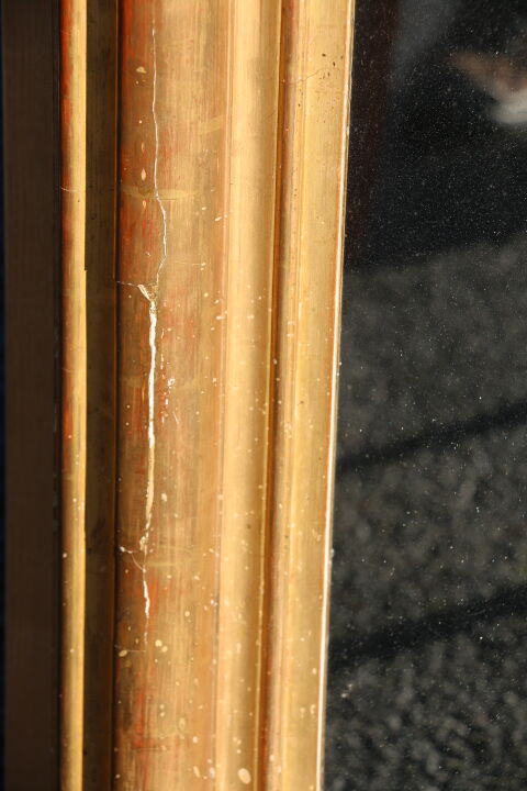 Golden 97x142cm mirror