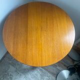Art Deco oak coffee table from the 40s and 50s
