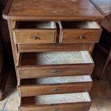 6-drawer chest of drawers in oak