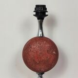 Travertine lamp foot Barbier 70'