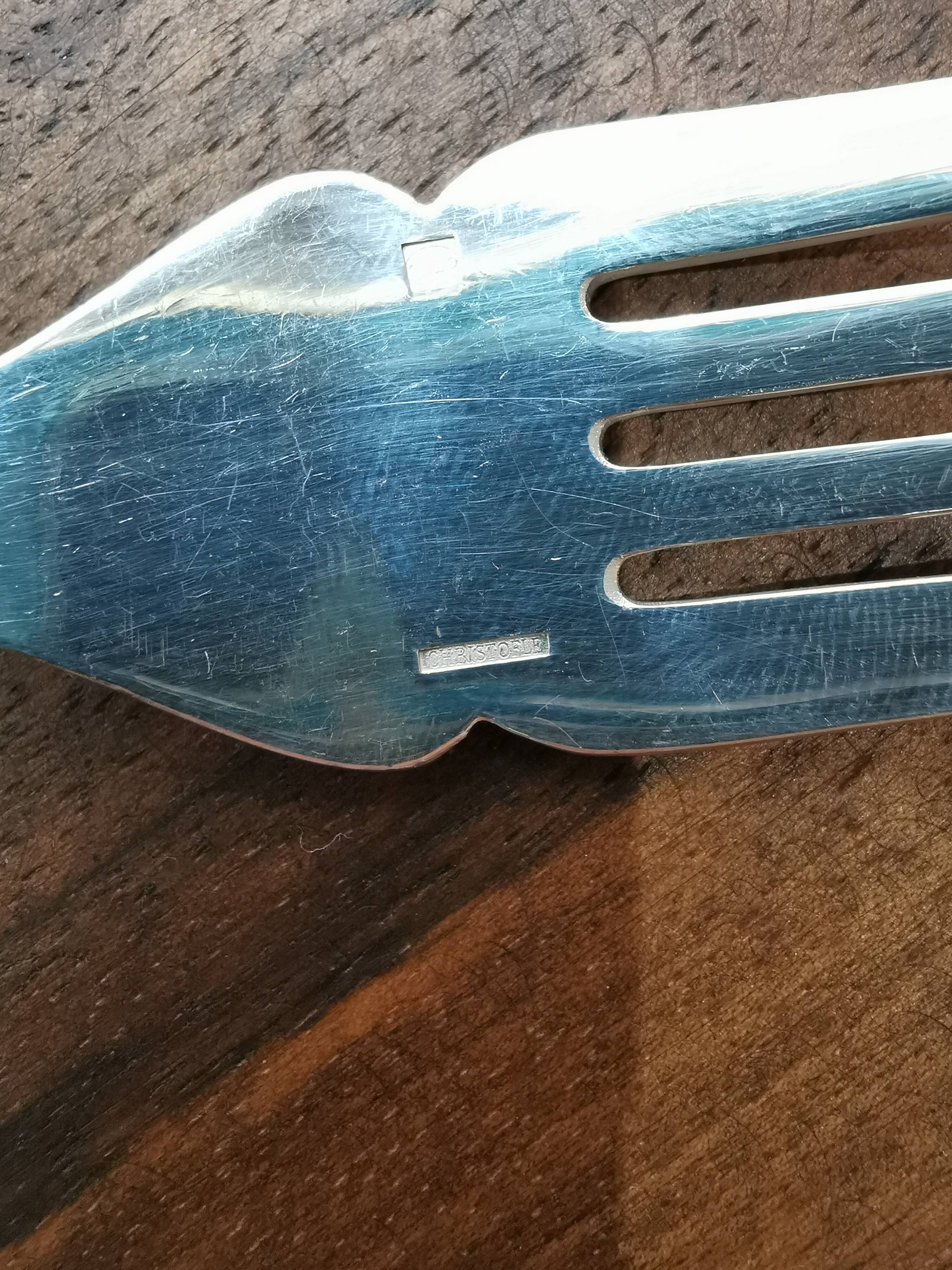 6 christofle fish forks