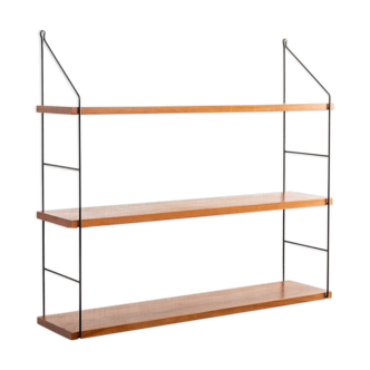 Wall shelf, dark teak 60