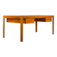 Bureau en teck moderne du milieu du siècle, années 1970