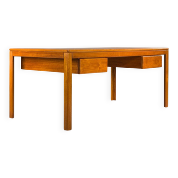Bureau en teck moderne du milieu du siècle, années 1970