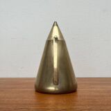 Metal Art Deco teapot, sugar bowl, milk jug, 1960s, set of 3