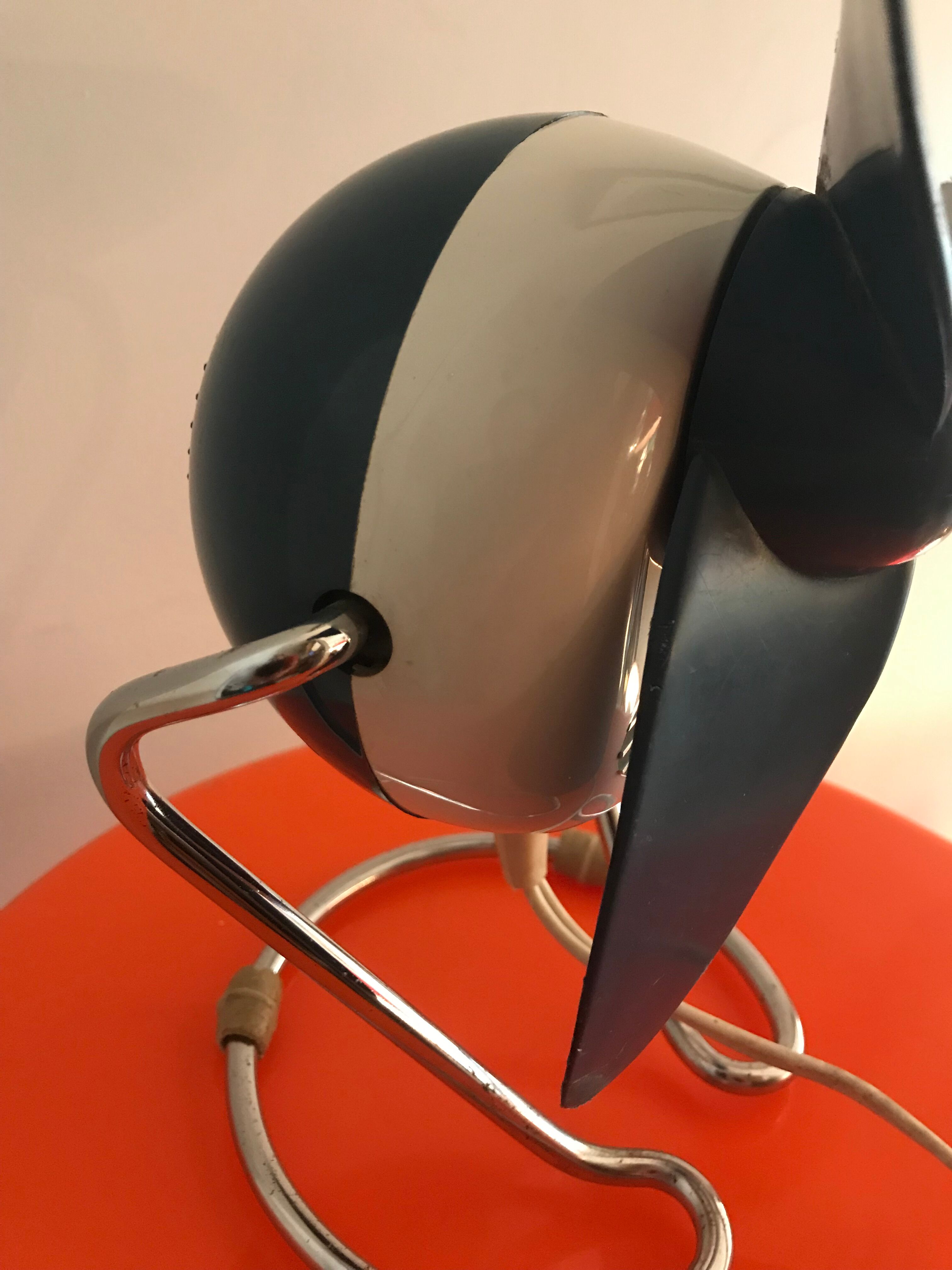 Adjustable and Italian vintage table fan