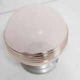 1950 ball ceiling light with golden grooves d19cm