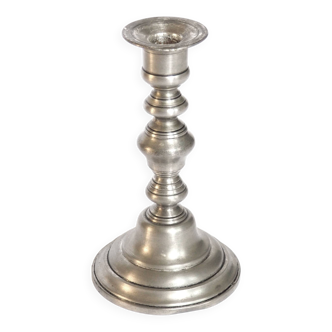Silver candle holder