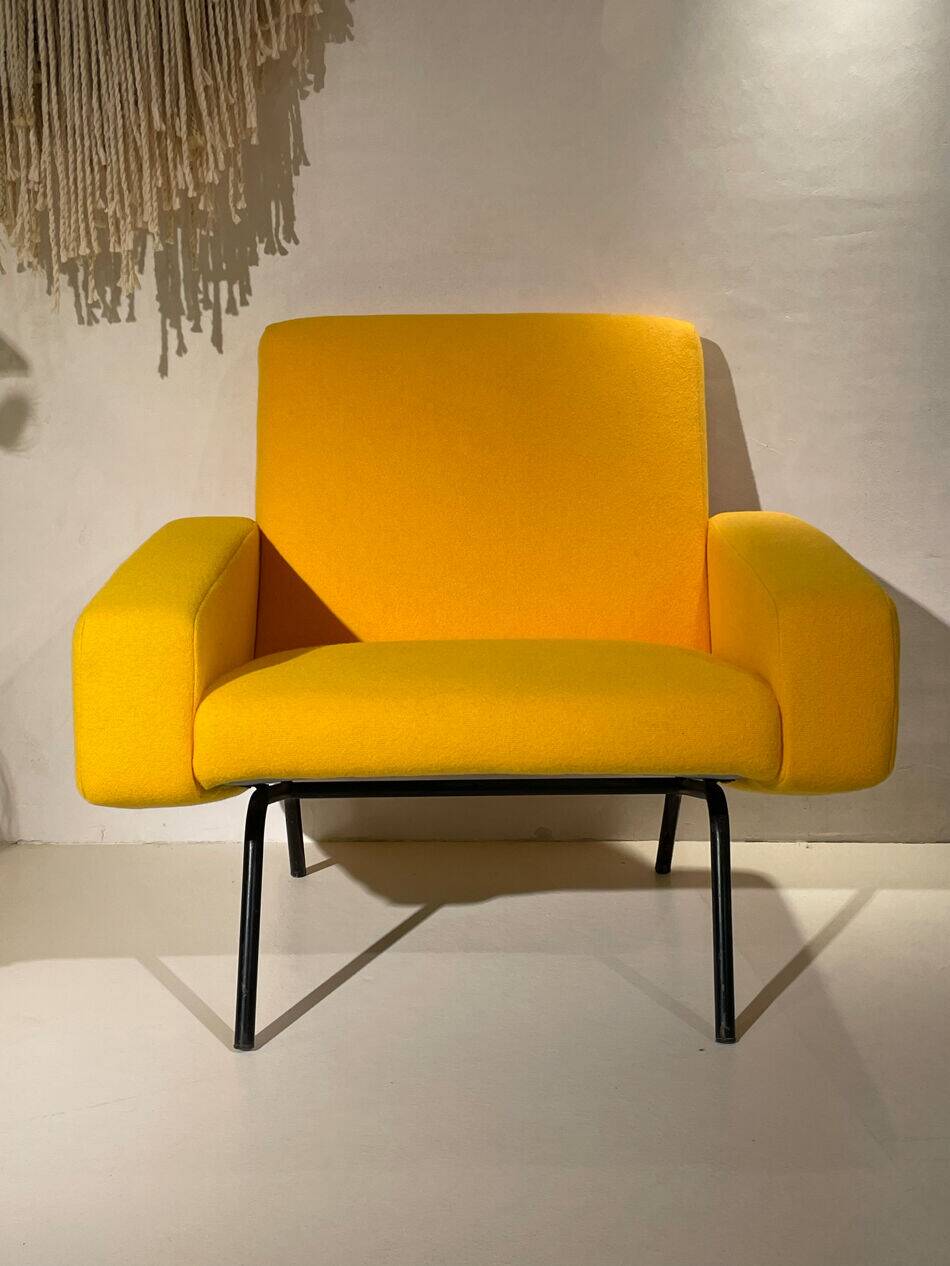 Armchair model 743 by Joseph-André Motte published by Steiner, circa 1958.