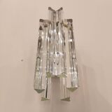 2 designer wall lights Trilobo, Venini, Murano