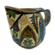 Pichet Paul Fouillen faience de Quimper decor geometrique signe