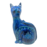 Chat en céramique Bitossi Rimini bleu