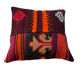 Vintage turkish kilim cushion cover, 40 x 40 cm