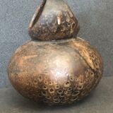 Pot Bakongo with terracotta handle Democratic Republic of Congo Rare