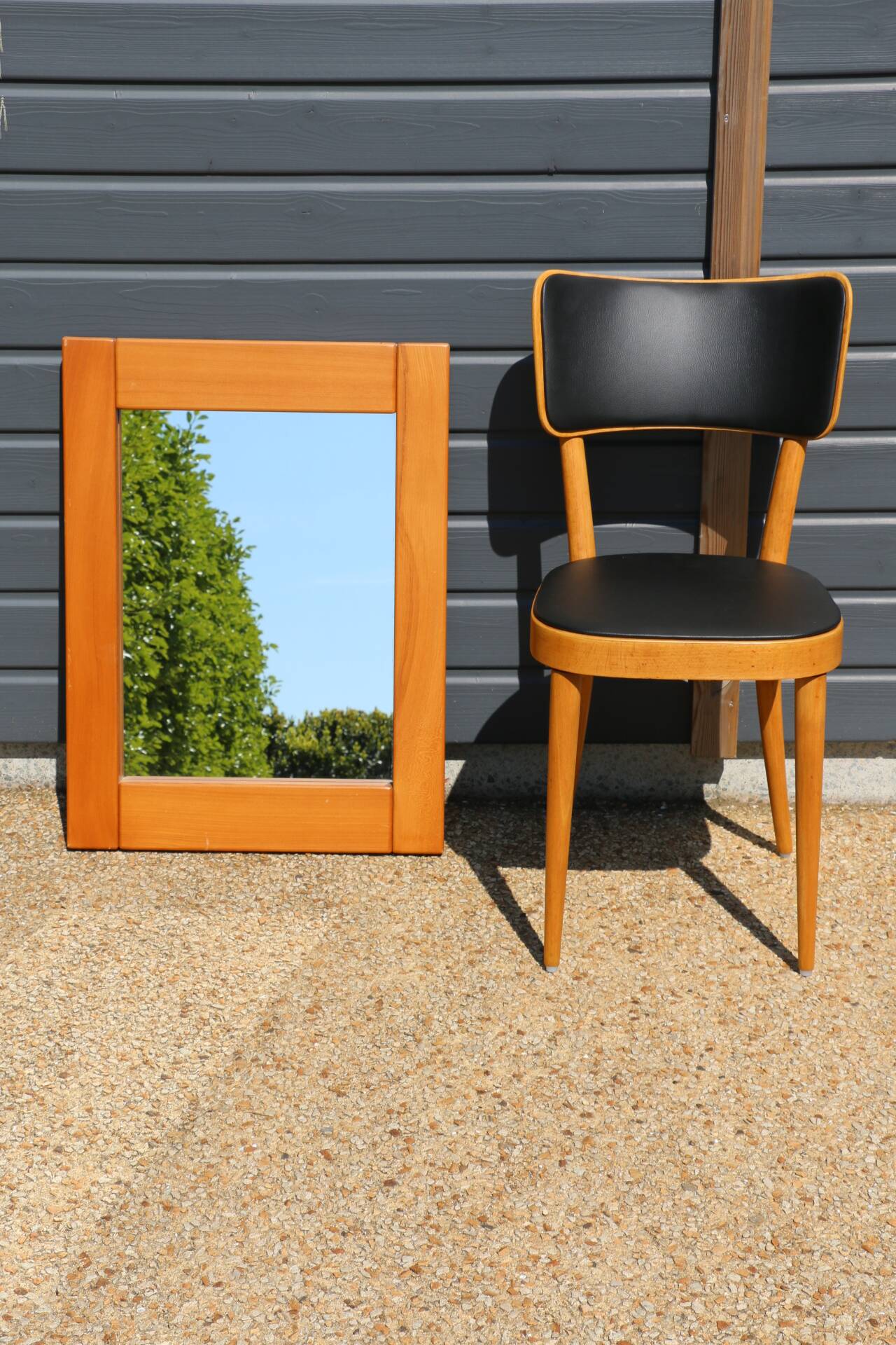 Elm mirror 740mm