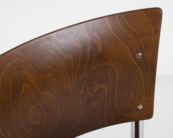 Set of 2 cantilever chairs, 40s