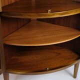 Corner cabinet - Teak - Danish design - Peterson Midtjydsk Møbelfabrik - 1960s