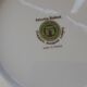 Vintage plate porcelain of auteuil