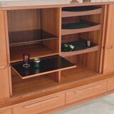 High enfilade by Johannes Andersen by Bordum & Nielsen, Samcom teak