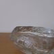 Demant brutalist glass dish by Göte Augustsson | Ruda Sweden | 1960s