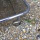 Vintage wheel bar trolley