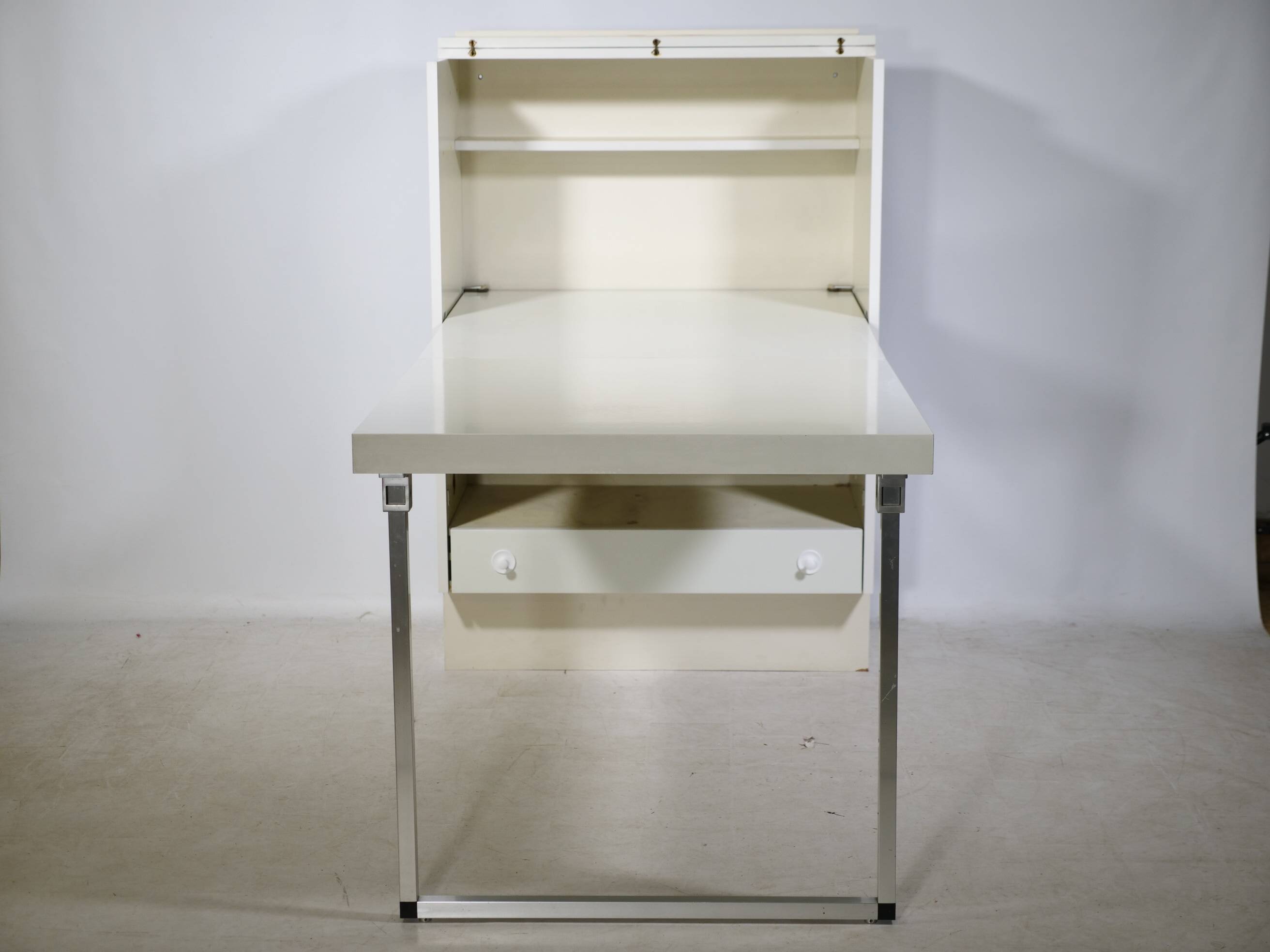 Postmodern highboard cabinet with fold-out desk by Interlübke, 1970s 1980s