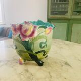 Cache pot en barbotine
