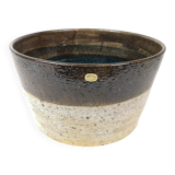 Exceptional large ceramic bowl Rörstrand Sylvia Leuchovius, 1970s.