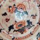 Flower plate Cauldon England 19th