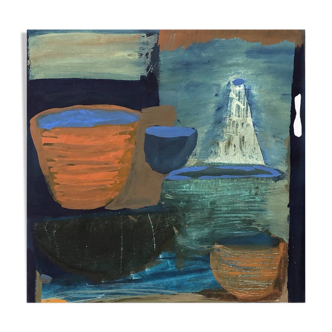 Gouache on paper