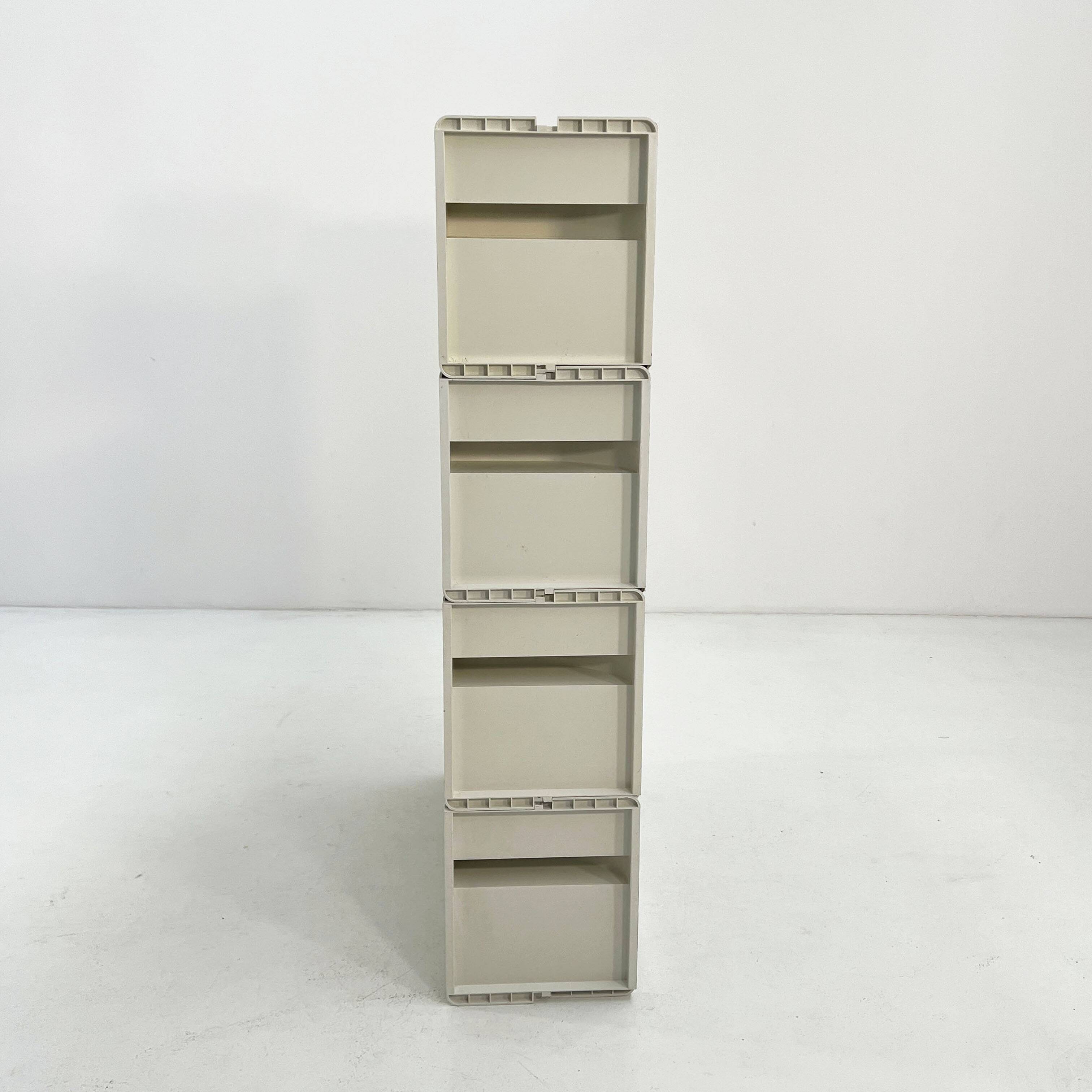 Modular white Jeep shelf by De Pas, D'Urbino & Lomazzi for BBB 1970