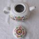 Porcelain teapot kettle