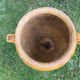 Old confit pot in yellow glazed terracotta nineteenth century