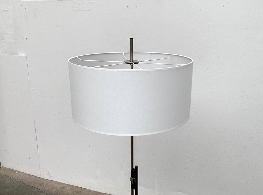 Mid-century German minimalist floor lamp by Kaiser Idell / Kaiser Leuchten, 1960s.