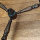 Paire de tabourets tripodes