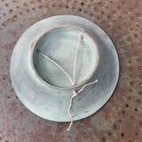 Decorative plate of a Greco-Roman soldier, terracotta, vintage