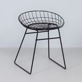 Black Pastoe KM05 wire stool – Braakman & Dekker