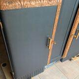 Luberon's "black blue" art deco buffet