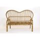 Small Italian rattan sofa from the 60s.