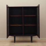 Mahogany showcase, Danish design, 1970s, production: Denmark