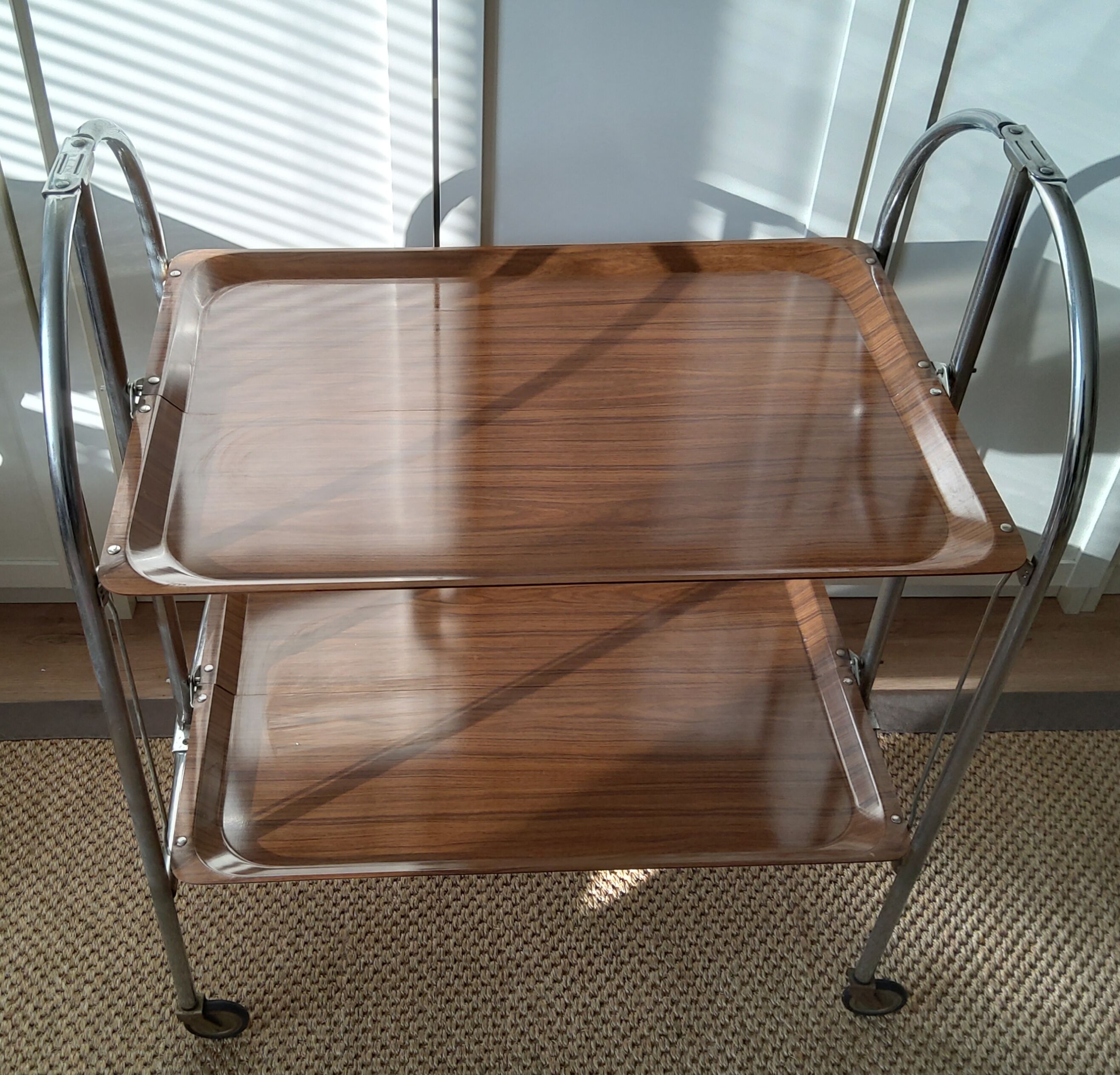 Table pliante vintage année 70