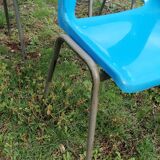 Set of 14 vintage kindergarten chairs