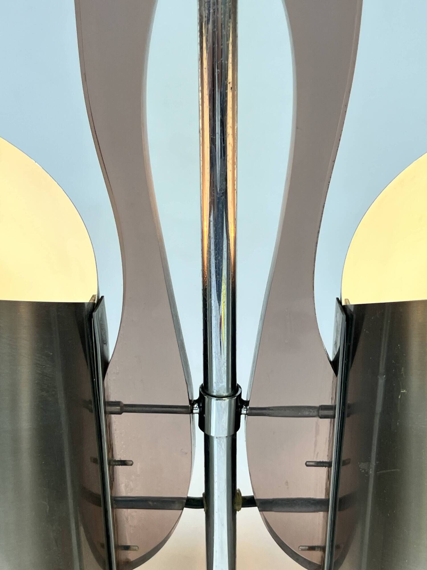 Vintage Maison Charles Pendant Lamp, France 60's
