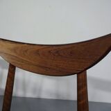 Rosewood dining chairs by Harry Østergaard for Randers Møbelfabrik, Denmark, 1960s, set of 4.